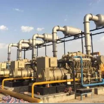 ভারত 5×1000kW প্রাকৃতিক গ্যাস জেনসেট এবং 4 সেট কম্প্রেসার সেট গ্যাস ইঞ্জি দ্বারা চালিত