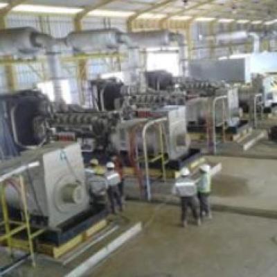 ইন্দোনেশিয়া 10×1.5MW ডিজেল জেনসেট