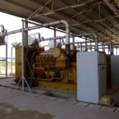 চাড 5×1000kW ডিজেল জেনসেট